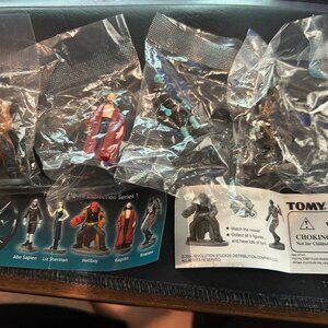Tomy Vintage HELLBOY Figure Collection Series 1 set of 4 Unopened!!